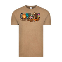 Vintage Coffee campfire legend Vintage Tee - Zillion Design Studio