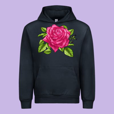 Perfume Delight Rose Urban Hoodie Designed By Lillyallendesigns