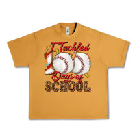 Peanut Butter i tackled 100days of school baseball Urban Heavy Tee - texasbilliewilder