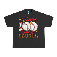 Pigment Black i tackled 100days of school baseball Urban Heavy Tee - texasbilliewilder