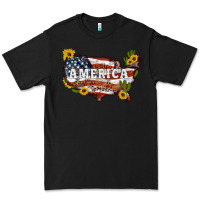 Black usa map Premium Tee - Artiststas