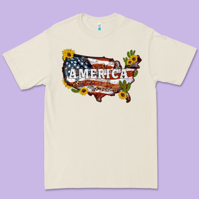 Usa Map Premium Tee Designed By Artiststas