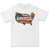 White usa map Premium Tee - Artiststas