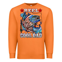 Carrot Reel Cool Dad Bass Premium Sweatshirt - LillyAllenDesigns