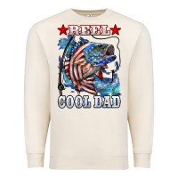 Sandshell Reel Cool Dad Bass Premium Sweatshirt - LillyAllenDesigns