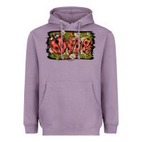 Lavender ladybug one background Heavyweight Hoodie - BarkalooDesign