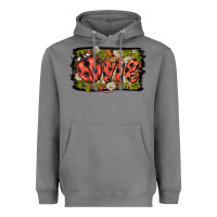 Storm ladybug one background Heavyweight Hoodie - BarkalooDesign