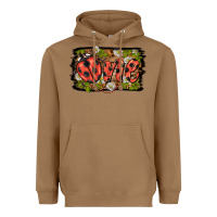 Ladybug One Background Heavyweight Hoodie | Teevron
