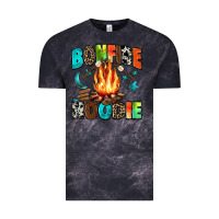 Cloud Black bonfire Vintage Tee - Zillion Design Studio