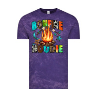 Cloud Purple bonfire Vintage Tee - Zillion Design Studio