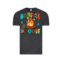 Vintage Black bonfire Vintage Tee - Zillion Design Studio
