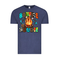 Vintage Denim bonfire Vintage Tee - Zillion Design Studio