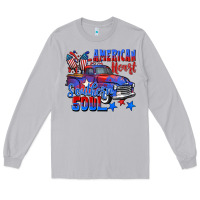 Moon Dust American heart southern soul truck 4th of july Long Sleeve Tee - CowGirlArtShop