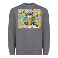 Storm school bus driver Heavyweight Sweatshirt - MaliasSmallBusiness