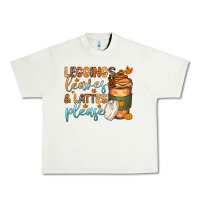 Pistachio leggins leaves and lattes Urban Heavy Tee - Zillion Design Studio