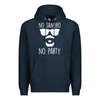 Navy no sandro no party Premium Hoodie - Bettercallsaul