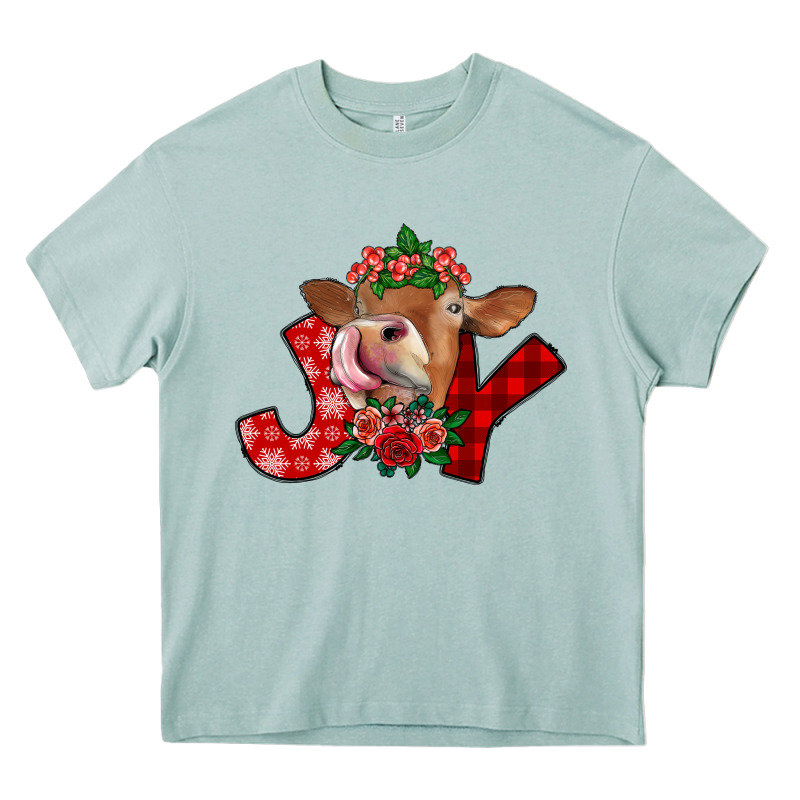 Joy Heavy Core Tee by SublimationCraftShop | Teevron