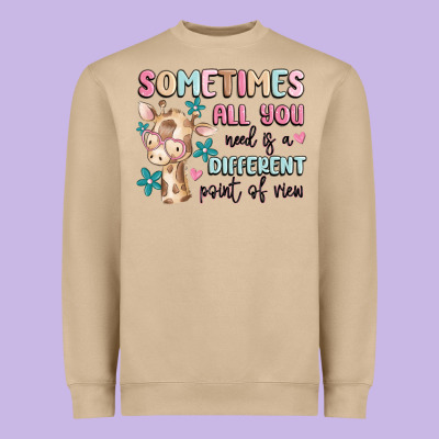 Heavyweight Sweatshirt sometimes all you need is a different point of  vi