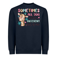 Navy sometimes all you need is a different point of  vi Heavyweight Sweatshirt - MaliasSmallBusiness