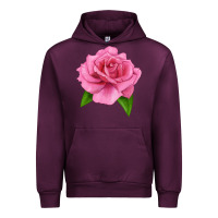 Mauve Wine Perfume Delight Rose Urban Hoodie - LillyAllenDesigns
