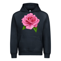 Navy Perfume Delight Rose Urban Hoodie - LillyAllenDesigns