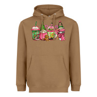 Toasted Coconut pink christmas gnomes coffee cups Heavyweight Hoodie - Jasminsmagicworld
