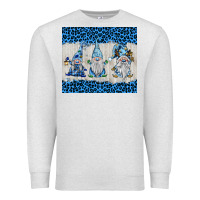 Oatmeal Heather snowy christmas gnomes Premium Sweatshirt - BarkalooDesign