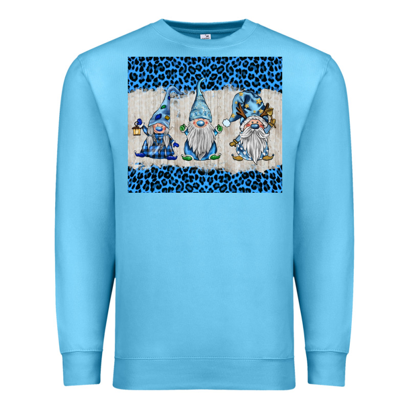 Snowy Christmas Gnomes Premium Sweatshirt by BarkalooDesign | Teevron