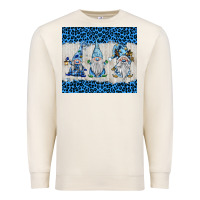 Sandshell snowy christmas gnomes Premium Sweatshirt - BarkalooDesign
