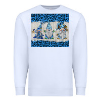 White snowy christmas gnomes Premium Sweatshirt - BarkalooDesign