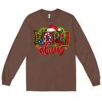 Chestnut Christmas popi claus Long Sleeve Tee - FaDigitalArtStudio