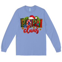 Colony Blue Christmas popi claus Long Sleeve Tee - FaDigitalArtStudio