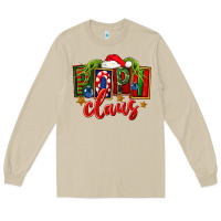Mushroom Christmas popi claus Long Sleeve Tee - FaDigitalArtStudio