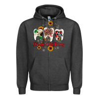 Charcoal Heather dental merry Christmas Zipper Hoodie - JahusDesignShop