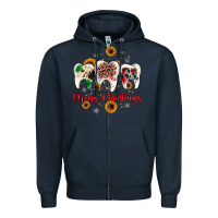 Navy dental merry Christmas Zipper Hoodie - JahusDesignShop