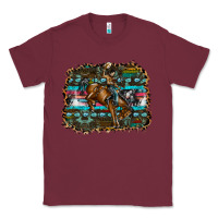Burgundy rodeo Classic Tee - SublimationCraftShop