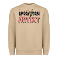 Mushroom spray tan artist Heavyweight Sweatshirt - MaliasSmallBusiness