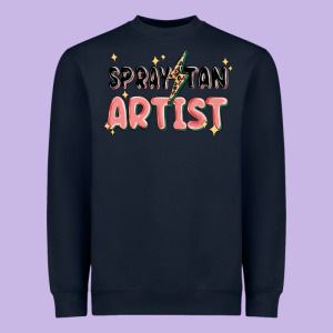 Spray Tan Artist Heavyweight Sweatshirt Designed By Maliassmallbusiness