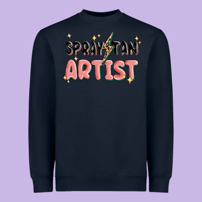 Heavyweight Sweatshirt spray tan artist