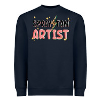 Navy spray tan artist Heavyweight Sweatshirt - MaliasSmallBusiness