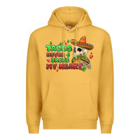 Mustard baby its cold outside skeleton Premium Hoodie - MaliasSmallBusiness