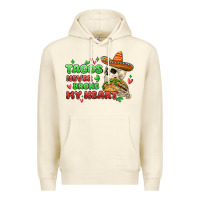 Sandshell baby its cold outside skeleton Premium Hoodie - MaliasSmallBusiness