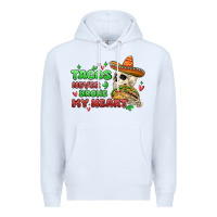 White baby its cold outside skeleton Premium Hoodie - MaliasSmallBusiness