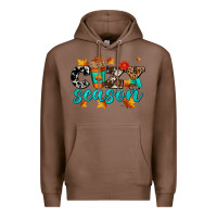Chestnut cozy season with coffee cup Premium Hoodie - AdoDesignShop