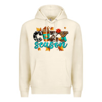 Tofu cozy season with coffee cup Premium Hoodie - AdoDesignShop