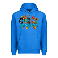 True Royal cozy season with coffee cup Premium Hoodie - AdoDesignShop