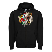 Black Christmas dental sunflower Zipper Hoodie - JahusDesignShop