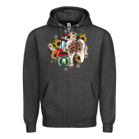 Charcoal Heather Christmas dental sunflower Zipper Hoodie - JahusDesignShop