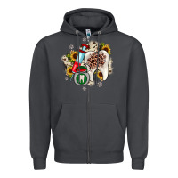 Smoke Christmas dental sunflower Zipper Hoodie - JahusDesignShop