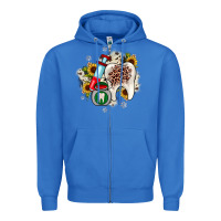 True Royal Christmas dental sunflower Zipper Hoodie - JahusDesignShop